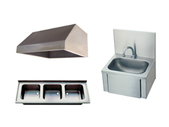 Sinks, sinks, tables, trolleys, hoods OZTI