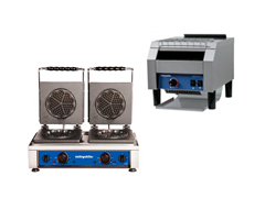 Toasters, waffle irons, pancake makers, bread cutters, electric boilers OZTI